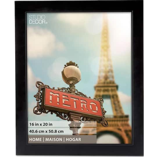 6 Pack: Black 16" x 20" Studio Frame, Home Collection by Studio Décor®